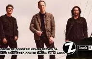 �El regreso de Dogstar! Keanu Reeves da su primer concierto con su banda en 20 a�os