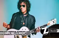 Confirmado! Enrique Bunbury vuelve a los escenarios y llegar al Per