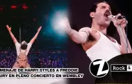 El homenaje de Harry Styles a Freddie Mercury en pleno concierto en Wembley