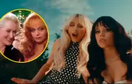 Sabrina Carpenter y Jenna Ortega brillan en el video musical de "Taste", homenaje a "La Muerte Te Sienta Bien"