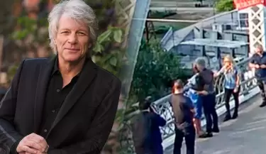 Jon Bon Jovi salva a mujer que intentaba lanzarse desde un puente