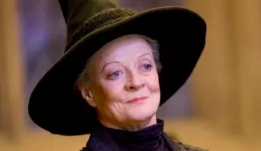 Maggie Smith, la profesora McGonagall.