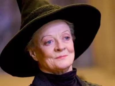 Maggie Smith, la profesora McGonagall.