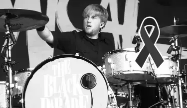 El exbaterista Bob Bryar de My Chemical Romance falleci a sus 44 aos