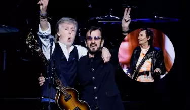 Paul McCartney y Ringo Starr realizan show junto a Ron Wood de Rolling Stone