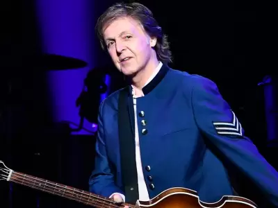 Paul McCartney durante concierto