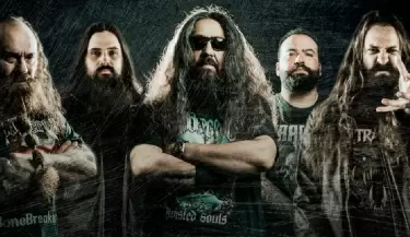 Integrantes de la banda de death metal 'Undercroft'