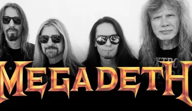 Integrantes de la banda de thrash metal Megadeth