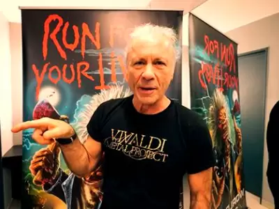 Bruce Dickinson vocalista de 'Iron Maiden'