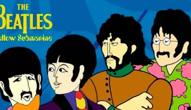 The Beatles animados en lbum 'Yellow Submarine'