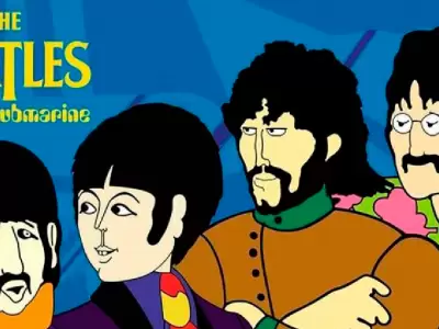 The Beatles animados en lbum 'Yellow Submarine'