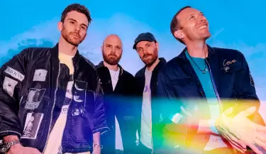 Integrantes de la banda britnica Coldplay