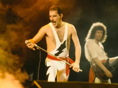 Freddie Mercury en la primera edicin de Rock In Rio de 1985.