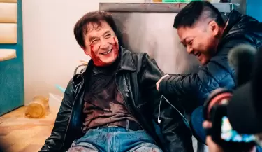 Jackie Chan en rodaje de 'The Shadow's Edge'