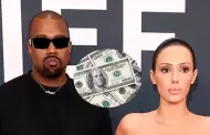 Kanye West habra perdido contrato de 20 millones de dlares tras el desnudo de Bianca Censori