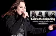 Ozzy Osbourne reafirma que ser parte del concierto final de Black Sabbath: "Har lo mejor que pueda"