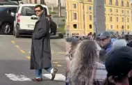 Harry Styles presencia eleccin del papa Len XIV y sorprende a miles en la Plaza San Pedro