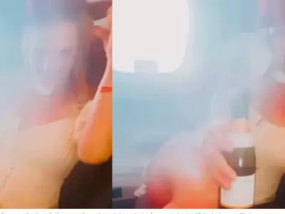 Britney Spears enciende un cigarro en pleno vuelo y desata polmica a bordo