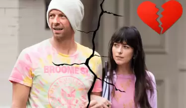 Chris Martin y Dakota Johnson se separan tras 8 aos juntos.