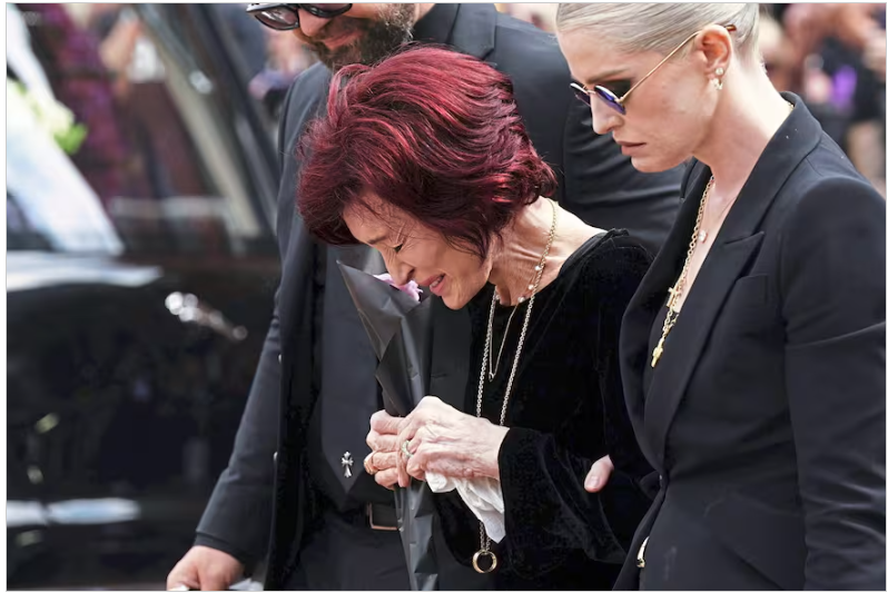 El último adiós a Ozzy Osbourne una multitudinaria despedida en su