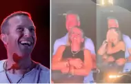 Infidelidad? Chris Martin expuso accidentalmente a una pareja en el concierto de Coldplay