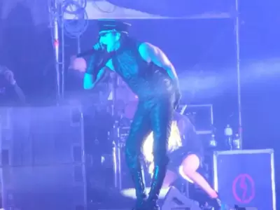 Marilyn Manson desafa la polmica y conquista la Feria de San Luis Potos con un show impactante