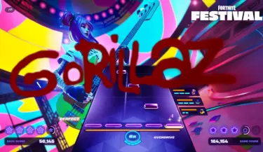 Gorillaz se convierte en el gran protagonista de la dcima temporada de Fortnite Festival