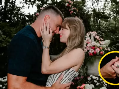 Se casan! Taylor Swift y Travis Kelce anunciaron su compromiso