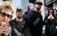 Billie Joe Armstrong, sorprende en el Centro de Lima tocando una zampoa