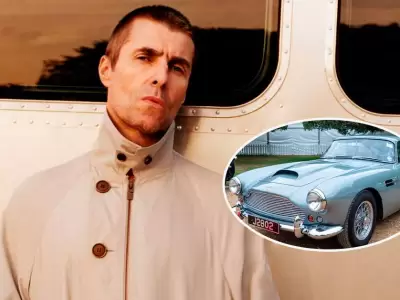 Liam Gallagher anunci la subasta de su emblemtico Aston Martin