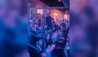 Paul McCartney disfruta del concierto de Oasis en Los ngeles.