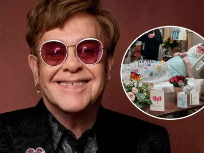 Elton John preocup a sus fans tras aparecer en al cama de un hospital