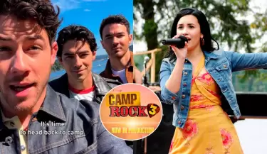 'Camp Rock 3' regresa con los Jonas Brothers y Demi Lovato