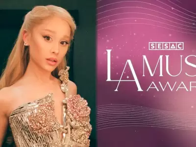 Ariana Grande es nombrada 'Compositora del Ao' en los SESAC L.A. Music Awards 2025.