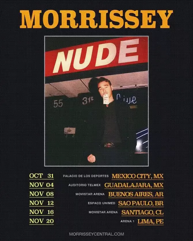 Morrissey en Lima.