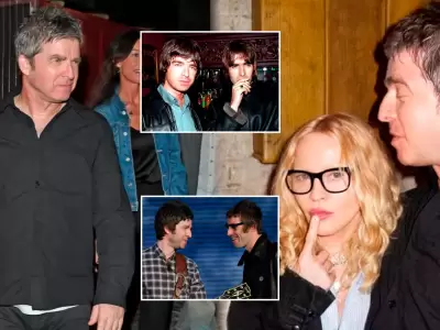 Noel de fiesta con Madonna y Liam en modo zen.