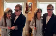 Elton John entrega las llaves de su casa a Lola Young tras perder apuesta: "Yo y mi gran boca"