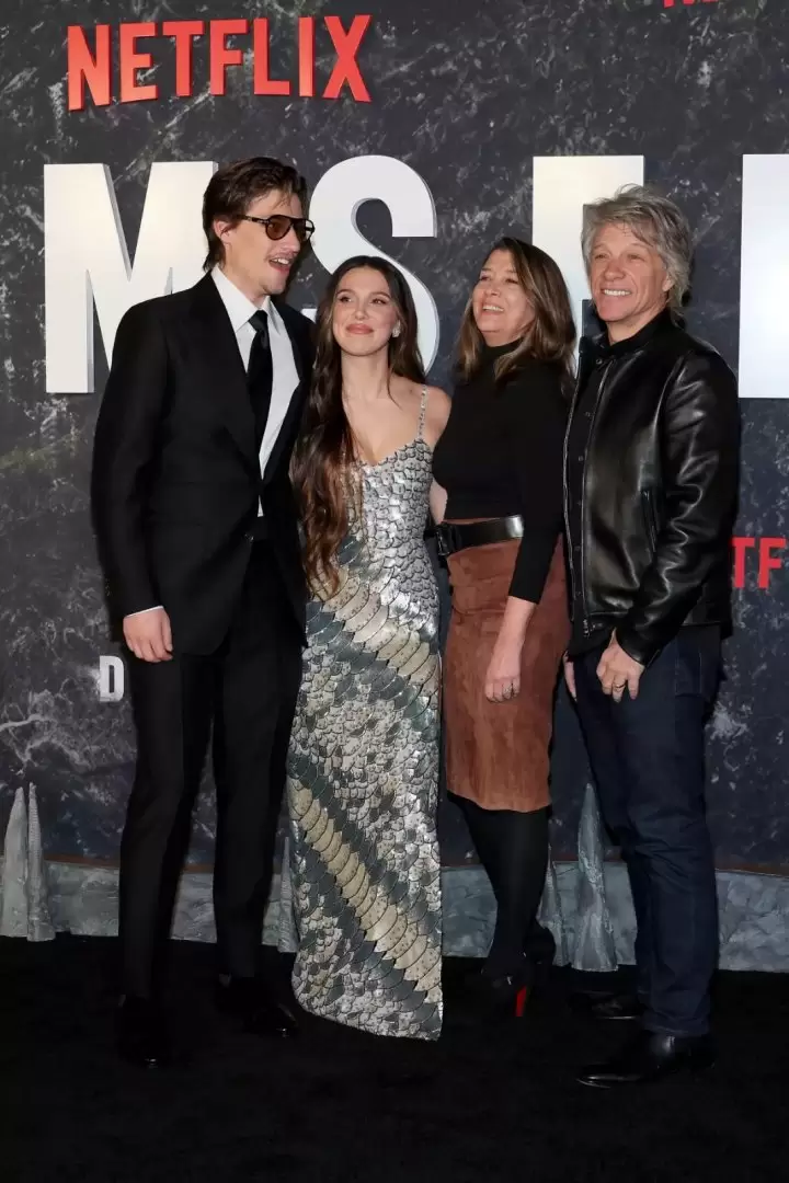 Jon Bon Jovi y su familia