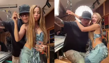 Shakira el criticada por bailar con Bele
