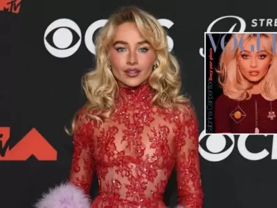 Sabrina Carpenter brilla en la portada de Vogue Italia.