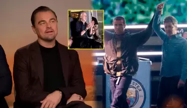 Leonardo DiCaprio vive el histrico reencuentro de Oasis junto a Paul McCartney.