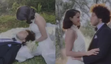 Selena Gmez se cas con Benny Blanco
