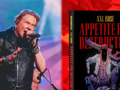 Axl Rose ser protagonista de la novela grfica "Appetite for Destruction".