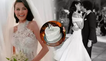 Selena Gómez comparte fotos inéditas de su boda con Benny Blanco
