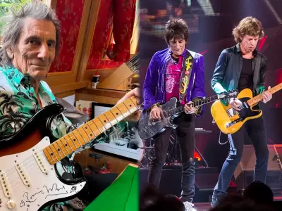 Ronnie Wood confirma que The Rolling Stones ya grabaron su nuevo lbum.