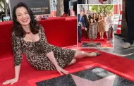 Fran Drescher recibi estrella en Paseo de la Fama en Hollywood y se reencontr con elenco de 'La Niera'
