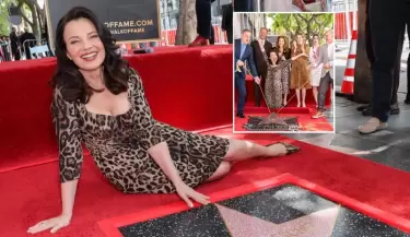 Fran Drescher reuni al elenco de 'La Niera' para recibir su estrella en el Paseo de la Fama de Hollywood.
