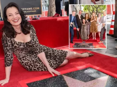Fran Drescher reuni al elenco de 'La Niera' para recibir su estrella en el Paseo de la Fama de Hollywood.