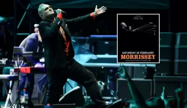 Morrissey anuncia un espectculo exclusivo en Londres para 2026.