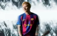 Ed Sheeran y Barcelona lanzan camiseta inspirada en el lbum 'Play' para el clsico ante Real Madrid